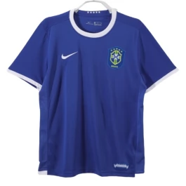 Brasilien Auswärtstrikot Retro 2006 Günstige Fußballtrikots