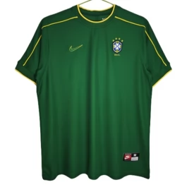 Brasilien Torwart Heimtrikot Retro 1998 Günstige Fußballtrikots