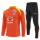 Brasilien Trainingsanzug Kinder 2025-26 - 1-4 Zip Orange Brasilien Trainingsanzug Kinder 2025-26 - 1-4 Zip Orange