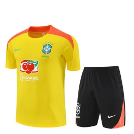 Brasilien Trainingsshirtanzug 2025-26 - Shorts Gelb