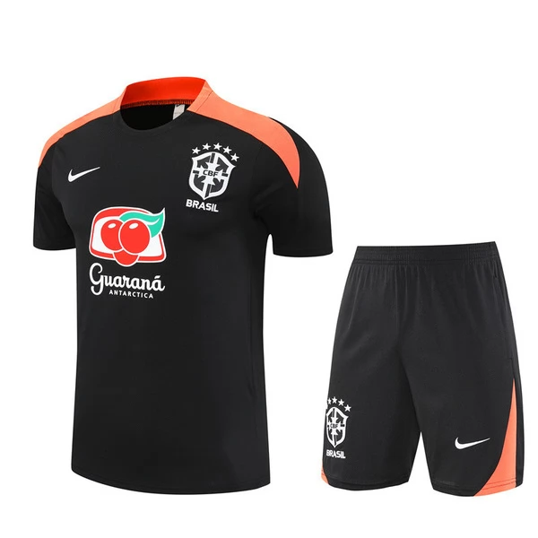 Brasilien Trainingsshirtanzug 2025-26 - Shorts Schwarz Brasilien Trainingsshirtanzug 2025-26 - Shorts Schwarz