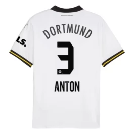 BVB Borussia Dortmund Anton 3 Ausweichtrikot 2024-2025 Günstige Fußballtrikots
