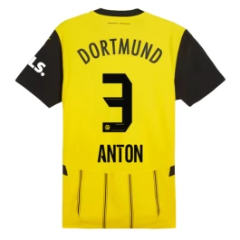 BVB Borussia Dortmund Anton 3 Heimtrikot 2024-2025 Günstige Fußballtrikots