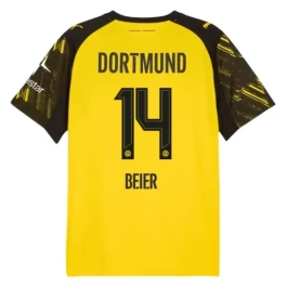 BVB Borussia Dortmund Beier 14 Heimtrikot 2025-2026 Günstige Fußballtrikots