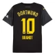 BVB Borussia Dortmund Brandt 10 Auswärtstrikot 2024-2025 Günstige Fußballtrikots