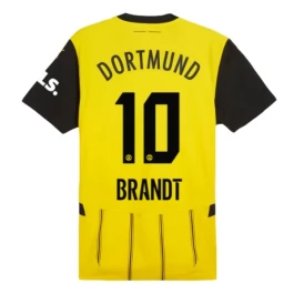 BVB Borussia Dortmund Brandt 10 Heimtrikot 2024-2025 Günstige Fußballtrikots