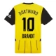 BVB Borussia Dortmund Brandt 10 Heimtrikot 2024-2025 Günstige Fußballtrikots