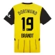 BVB Borussia Dortmund Brandt 19 Heimtrikot 2024-2025 Günstige Fußballtrikots