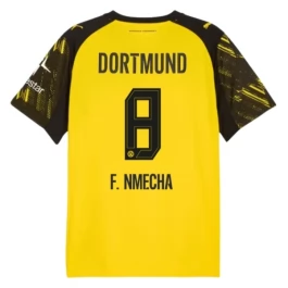 BVB Borussia Dortmund F.Nmecha 8 Heimtrikot 2025-2026 Günstige Fußballtrikots