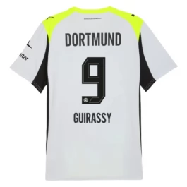 BVB Borussia Dortmund Guirassy 9 Auswärtstrikot 2025-2026 Günstige Fußballtrikots BVB Borussia Dortmund Guirassy 9 Auswärtstrikot 2025-2026 Günstige Fußballtrikots