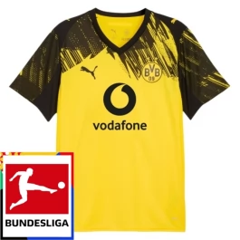 BVB Borussia Dortmund Heimtrikot Bundesliga Patch 2025-2026 Günstige Fußballtrikots