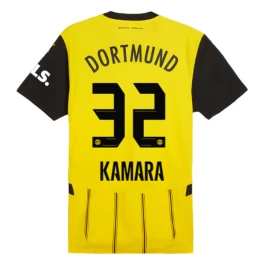 BVB Borussia Dortmund Kamara 32 Heimtrikot 2024-2025 Günstige Fußballtrikots BVB Borussia Dortmund Kamara 32 Heimtrikot 2024-2025 Günstige Fußballtrikots