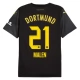 BVB Borussia Dortmund Malen 21 Auswärtstrikot 2024-2025 Günstige Fußballtrikots BVB Borussia Dortmund Malen 21 Auswärtstrikot 2024-2025 Günstige Fußballtrikots