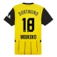 BVB Borussia Dortmund Moukoko 18 Heimtrikot 2024-2025 Günstige Fußballtrikots