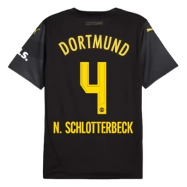 BVB Borussia Dortmund N.Schlotterbeck 4 Auswärtstrikot 2024-2025 Günstige Fußballtrikots BVB Borussia Dortmund N.Schlotterbeck 4 Auswärtstrikot 2024-2025 Günstige Fußballtrikots
