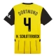 BVB Borussia Dortmund N.Schlotterbeck 4 Heimtrikot 2024-2025 Günstige Fußballtrikots BVB Borussia Dortmund N.Schlotterbeck 4 Heimtrikot 2024-2025 Günstige Fußballtrikots