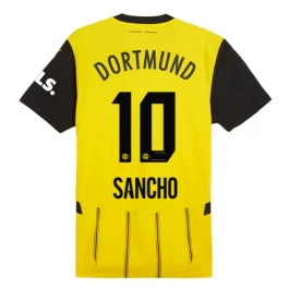 BVB Borussia Dortmund Sancho 10 Heimtrikot 2024-2025 Günstige Fußballtrikots