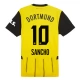 BVB Borussia Dortmund Sancho 10 Heimtrikot 2024-2025 Günstige Fußballtrikots