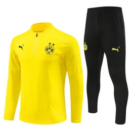 BVB Borussia Dortmund Trainingsanzüge Kinder 2024-25 - 1-4 Zip Gelb