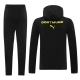 BVB Borussia Dortmund Trainingsjackenanzüge 2024-25 - Hoodie Schwarz