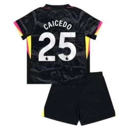 Chelsea Caicedo 25 Ausweichtrikot Kinder 2024-2025 Günstige Fußballtrikots