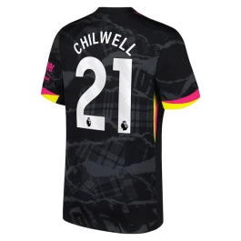 Chelsea Chilwell 21 Ausweichtrikot 2024-2025 Günstige Fußballtrikots