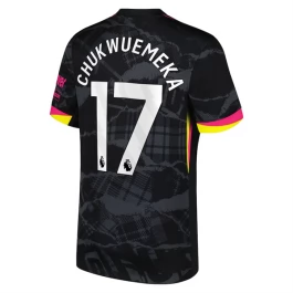 Chelsea Chukwuemeka 17 Ausweichtrikot 2024-2025 Günstige Fußballtrikots