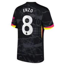 Chelsea Enzo 8 Ausweichtrikot 2024-2025 Günstige Fußballtrikots