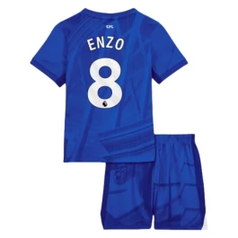 Chelsea Enzo 8 Heimtrikot Kinder 2025-2026 Günstige Fußballtrikots