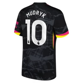 Chelsea Mudryk 10 Ausweichtrikot 2024-2025 Günstige Fußballtrikots