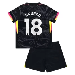 Chelsea Nkunku 18 Ausweichtrikot Kinder 2024-2025 Günstige Fußballtrikots