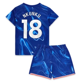Chelsea Nkunku 18 Heimtrikot Kinder 2024-2025 Günstige Fußballtrikots