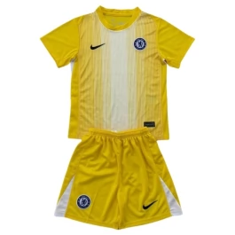 Chelsea Torwart Ausweichtrikot Kinder 2025-2026 Günstige Fußballtrikots