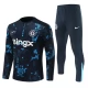 Chelsea Trainingsanzüge Kinder 2024-25 - 1-4 Zip Schwarz Blau