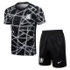 Chelsea Trainingsshirt Anzüge Kinder 2025-26 - Shorts Schwarz