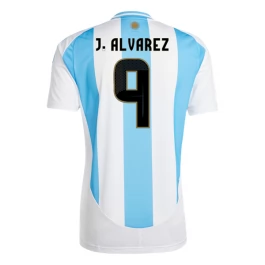 Copa América 2024 Argentinien J.Alvarez 9 Heimtrikot
