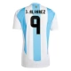Copa América 2024 Argentinien J.Alvarez 9 Heimtrikot