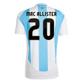 Copa América 2024 Argentinien Mac Allister 20 Heimtrikot