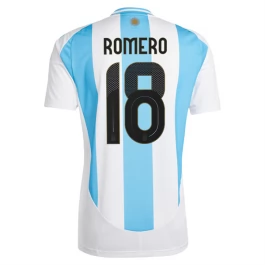 Copa América 2024 Argentinien Romero 18 Heimtrikot Copa América 2024 Argentinien Romero 18 Heimtrikot