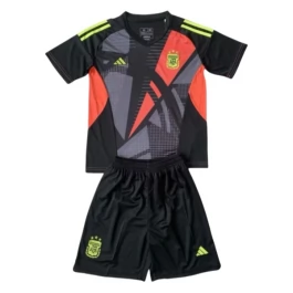 Copa América 2024 Argentinien Torwart Heimtrikot Kinder Günstige Fußballtrikots
