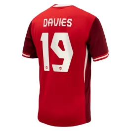 Copa América 2024 Kanada Davies 19 Heimtrikot Günstige Fußballtrikots