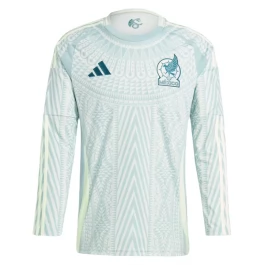 Copa América 2024 Mexiko Auswärtstrikot L/S Günstige Fußballtrikots