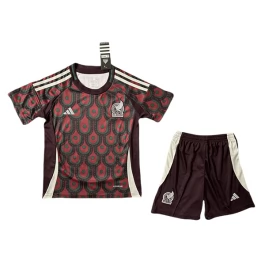 Copa América 2024 Mexiko Heimtrikot Kinder Günstige Fußballtrikots