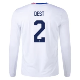 Copa América 2024 USA Dest 2 Heimtrikot L/S