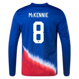 Copa América 2024 USA McKennie 8 Auswärtstrikot L/S