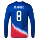 Copa América 2024 USA McKennie 8 Auswärtstrikot L/S