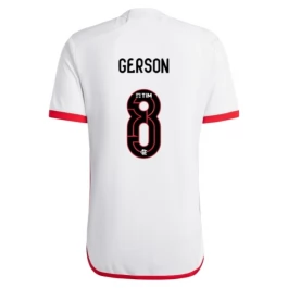 CR Flamengo Gerson 8 Auswärtstrikot 2024-2025 Günstige Fußballtrikots