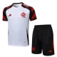 CR Flamengo Trainingsshirt Anzüge Kinder 2025-26 - Shorts Weiß