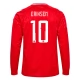 Dänemark Eriksen 10 Heimtrikot 2024 L/S Günstige Fußballtrikots
