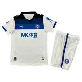 Deportivo Alavés Auswärtstrikot Kinder 2025-2026 Günstige Fußballtrikots